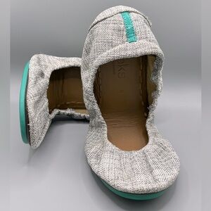 Tieks Silver Lake Vegan Flats size 8